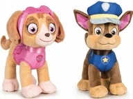 Maskotki i pluszaki - Psi Patrol Skye Pilotka + Chase Policjant 27Cm - miniaturka - grafika 1