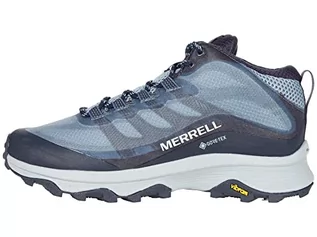 Buty sportowe damskie - Merrell Moab Speed Mid GTX Shoes Women, navy EU 39 2021 Buty trailowe J135418-39 - grafika 1