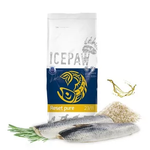 ICEPAW Reset Pure śledź karma dla psów z nietolerancją pokarmową 14 kg - Sucha karma dla psów - miniaturka - grafika 1