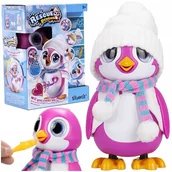 Roboty dla dzieci - Pingwinek Interaktywny Tańczący Zwierzątko Do Karmienia Różowy Silverlit - miniaturka - grafika 1