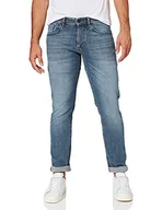 Spodenki męskie - camel active Męskie spodnie Slim Fit Madison, indygo, 40W / 30L - miniaturka - grafika 1