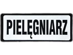 Emblemat Pielęgniarz Odblaskowy Na Rzepie 13 X 5 Cm Nowy - Odzież robocza - miniaturka - grafika 1