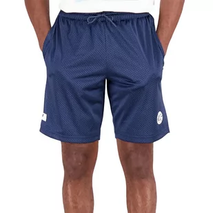 Spodenki New Balance MS23583NNY - granatowe - Spodnie sportowe męskie - miniaturka - grafika 1