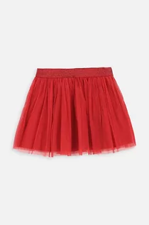 Sukienki i spódniczki dla dziewczynek - Coccodrillo spódnica niemowlęca kolor czerwony mini rozkloszowana - grafika 1