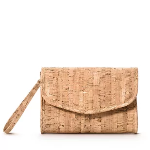 Kiko Milano, Green Me Pochette, Kosmetyczka z korka i bawełny 02 - Kosmetyczki, organizery i kuferki - miniaturka - grafika 1