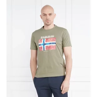 Napapijri T-shirt S-GUIRO | Regular Fit - Koszulki męskie - miniaturka - grafika 1