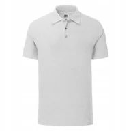 Koszulki męskie - T-shirt Koszulka Iconic Polo 630440 Fruit of The Loom SZARY HEATHER XXL - miniaturka - grafika 1