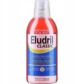 Płyny do płukania jamy ustnej - Pierre Fabre OTC ELUDRIL PŁYN CLASSIC 1L + pompka - miniaturka - grafika 1