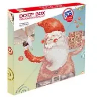 Zestawy szkolne - Diamond Dotting Kit Dotz Box Santa Cheer - miniaturka - grafika 1