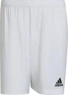 Spodnie sportowe męskie - Adidas Spodenki adidas ENTRADA 22 Short HG6295 HG6295 biały S - miniaturka - grafika 1