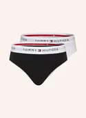 Majtki damskie - Tommy Hilfiger Figi, 2 Szt. schwarz - miniaturka - grafika 1