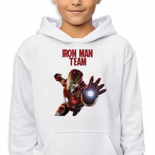 Bluza Dziecięca Z Kapturem Marvel Iron Man Team -152Cm (12 - 13) Mix Wzorów - Bluzy dla dziewczynek - miniaturka - grafika 1