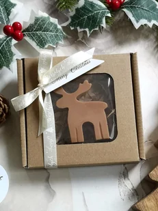 Świąteczny Box Prezentowy mydło RENIFER upominek podziękowanie dla Klientów - Zestawy upominkowe Świąteczny Box Prezentowy mydło RENIFER upominek podziękowanie dla Klientów - Zestawy upominkowe - miniaturka - grafika 1