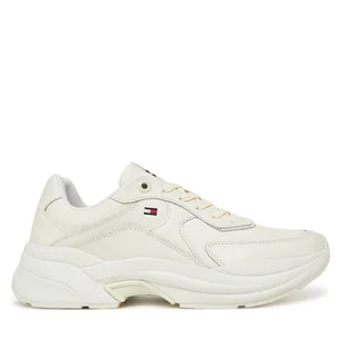 Sneakersy Tommy Hilfiger FW0FW08556 Biały - Sneakersy damskie - miniaturka - grafika 1