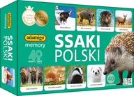 Gry planszowe - Memory. Ssaki Polski Adamigo - miniaturka - grafika 1