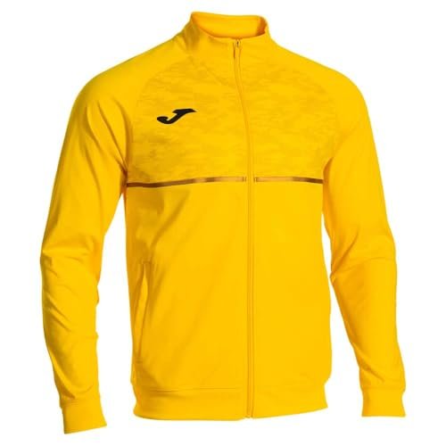 Joma Męska kurtka sportowa z długim rękawem, XS-3XL, oddychająca, z bocznymi kieszeniami, idealna do biegania i treningu, Record III