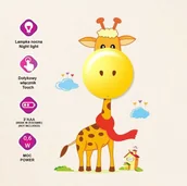 Wyposażenie pokoiku dziecięcego - LED Kinkiet dziecięcy 1xLED/0,6W/3xAAA - miniaturka - grafika 1