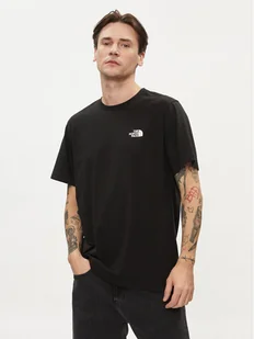 The North Face T-Shirt Simple Dome NF0A87NG Czarny Regular Fit - Koszulki męskie - miniaturka - grafika 1