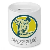 Skarbonki - Skarbonka Dla Scenografa na Urodziny na Prezent z Nadrukiem ze Zdjęciem + Opakowanie na prezent (wzór 03) - miniaturka - grafika 1