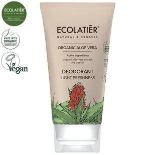 Ecolatier Odświeżający Deozodrant w kremie Aloe - Dezodoranty i antyperspiranty unisex - miniaturka - grafika 2