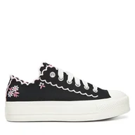 Trampki damskie - Trampki Converse Chuck Taylor All Star Lift A13529C Czarny - miniaturka - grafika 1