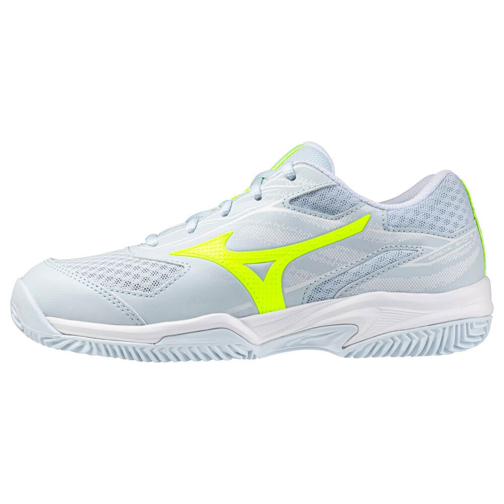 Damskie buty tenisowe Mizuno Break Shot 5 Clay W Ice Water/Lightning Yellow EUR 40