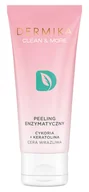 Peelingi do ciała - Dermika Clean&amp;More peeling enzymatyczny cykoria + keratolina 75ml - miniaturka - grafika 1