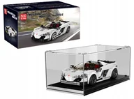 Klocki - Mclaren 650s zestaw klocków Speed Champions Mould King 27043 + Witryna - miniaturka - grafika 1