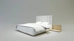 Łóżko Kreon buk 140x200 / Gomez Design - Łóżka - miniaturka - grafika 1