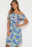 Sukienki - Niebieska Sukienka Very Pretty - miniaturka - grafika 1