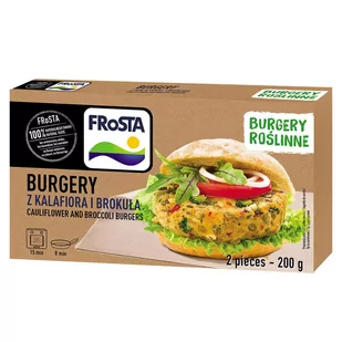 Frosta - Burgery roślinne, z kalafiora i brokuła - Produkty wegańskie i wegetariańskie - miniaturka - grafika 1