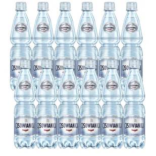12x Woda mineralna CISOWIANKA gazowana 0,5 l - Woda - miniaturka - grafika 1