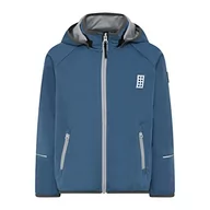 Kurtki i płaszcze dla chłopców - LEGO Jungen Kurtka softshell 8.000 Wassersäule Atmungsaktiv Winddicht LWSeferit 200 kurtka shellowa, 612 Faded Blue, 104 - miniaturka - grafika 1