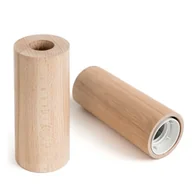 Oprawy, klosze i abażury - Oprawka drewniana E27 typ B z dużym otworem do liny konopnej Kolorowe Kable - miniaturka - grafika 1