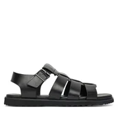 Sandały męskie - Sandały Aldo Darby 13913542 Czarny - miniaturka - grafika 1