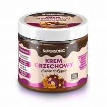 Supersonic Orzechowy krem proteinowy o smaku czekolady i karmelu z kawałkami orzechów 160 g - Słodkie kremy i masła - miniaturka - grafika 1