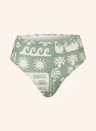 Stroje kąpielowe - Watercult Dół Od Bikini Z Wysokim Stanem Rustic Med gruen - miniaturka - grafika 1