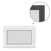 Tablice i flipcharty - vidaXL Okno piwniczne RISOR 90x70 cm uchylno-rozwierne DIN lewe - miniaturka - grafika 1