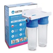 Uzdatniacze wody - Narurowy zestaw 2 korpusów EMI na płytce FS2 ENTRY Przyłącze 1" - miniaturka - grafika 1