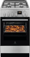 Kuchenki gazowo-elektryczne - Electrolux COOKER D-E LKK560228X - miniaturka - grafika 1