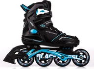Rolki - Blackwheels, Rolki Slalom, czarno-niebieski, rozmiar 37 - miniaturka - grafika 1