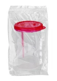 ANNA Pojemnik na kał 20 ml jałowy z łopatką Anna - Akcesoria medyczne - miniaturka - grafika 1