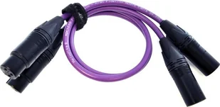 Kabel Melodika XLR x2 - XLR x2 10m fioletowy - Kable komputerowe i do monitorów - miniaturka - grafika 1