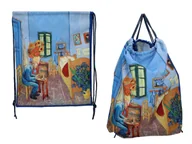 Torby szkolne - Worek na plecy - V. van Gogh, Pokój (CARMANI) - miniaturka - grafika 1