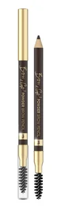 Eveline Brow & Go Pudrowa Kredka do Brwi 03 Dark Brown - Akcesoria i kosmetyki do stylizacji brwi - miniaturka - grafika 1