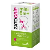 Przeziębienie i grypa - Zatogrip Mini 6+ Krople dla dzieci, 20ml - miniaturka - grafika 1