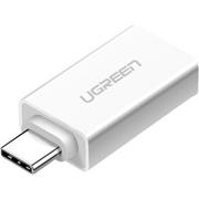 Adaptery i przejściówki - UGREEN UGREEN Adapter UGREEN 30155 (USB 3.0 typu A - USB 3.1 typu C ; kolor biały) 2_223289 - miniaturka - grafika 1