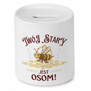 Skarbonka Dla Twojego Starego na Urodziny Prezent z Nadrukiem ze Zdjęciem - Skarbonki Skarbonka Dla Twojego Starego na Urodziny Prezent z Nadrukiem ze Zdjęciem - Skarbonki - miniaturka - grafika 1