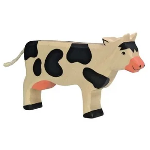 Holztiger Drewniana Krowa 80010 - Figurki dla dzieci - miniaturka - grafika 2