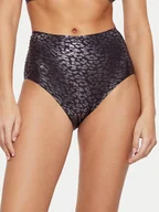 Majtki damskie - Chantelle Figi klasyczne z wysokim stanem Soft Stretch C11DC7 Granatowy - miniaturka - grafika 1